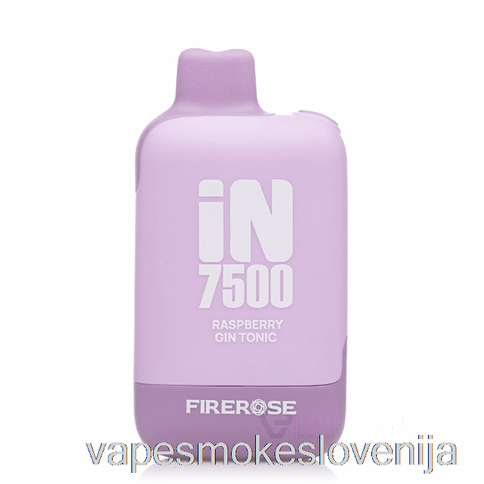 Vape Petrol Firerose V Malinovem Gin Toniku 7500 Za Enkratno Uporabo